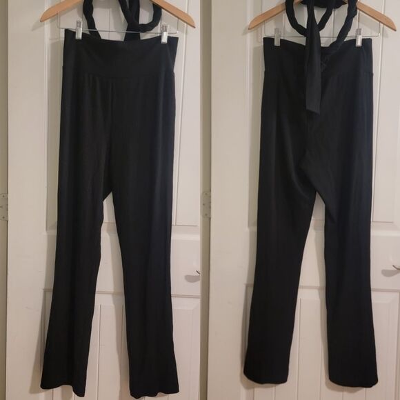 Reformation Pants - Reformation Kassia Ribbed Tie Waist Panys